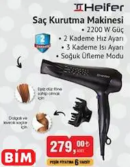 HEİFER SAÇ KURUTMA MAKİNESİ